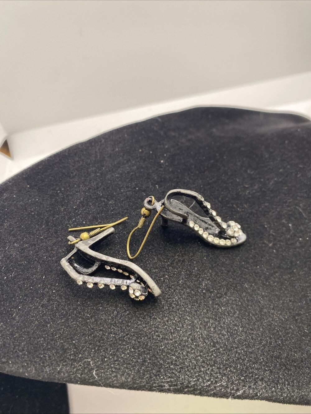 Womens Vintage High Heel Earrings